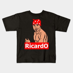 ricardo milos - supreme Kids T-Shirt